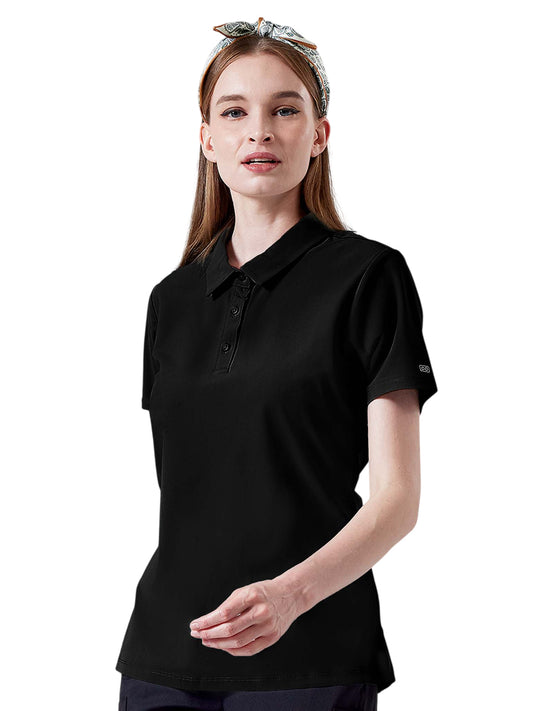 Women's Perfect Polo Shirt - 5019 - Black