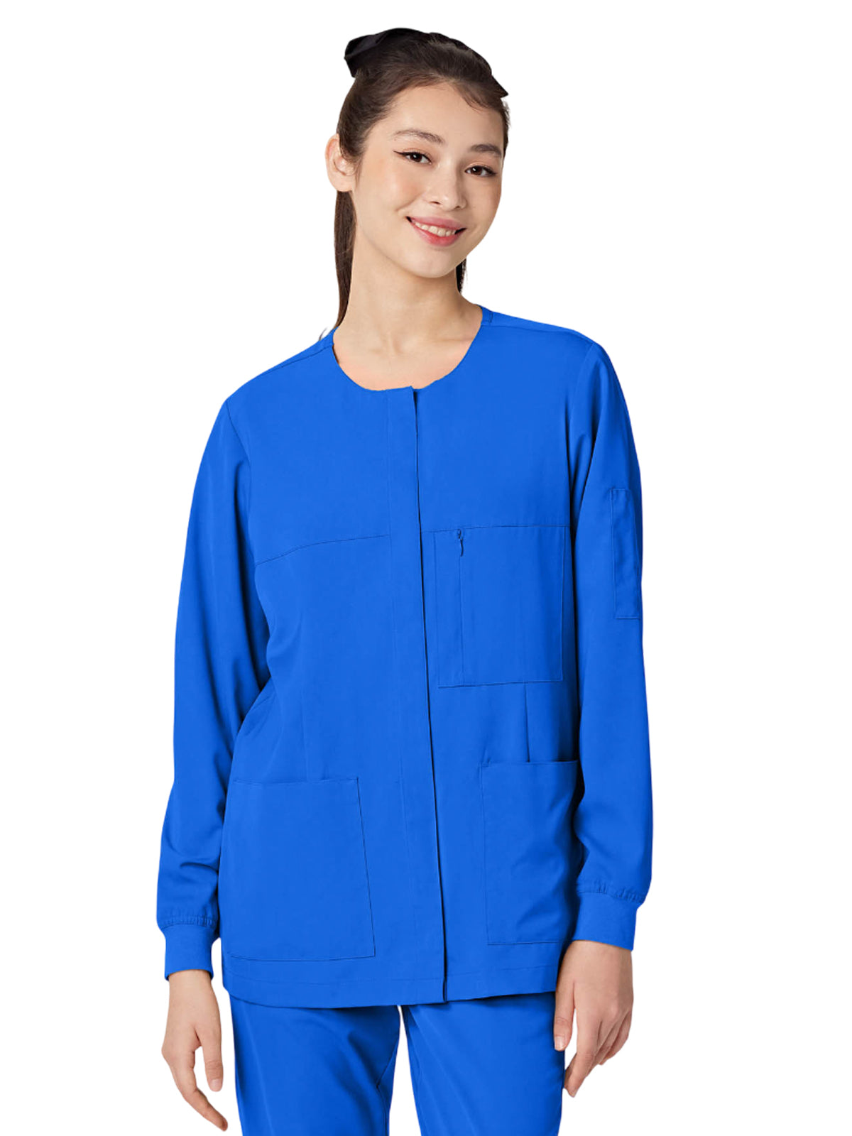 Women's Snap Tape Jacket - 6001 - Royal