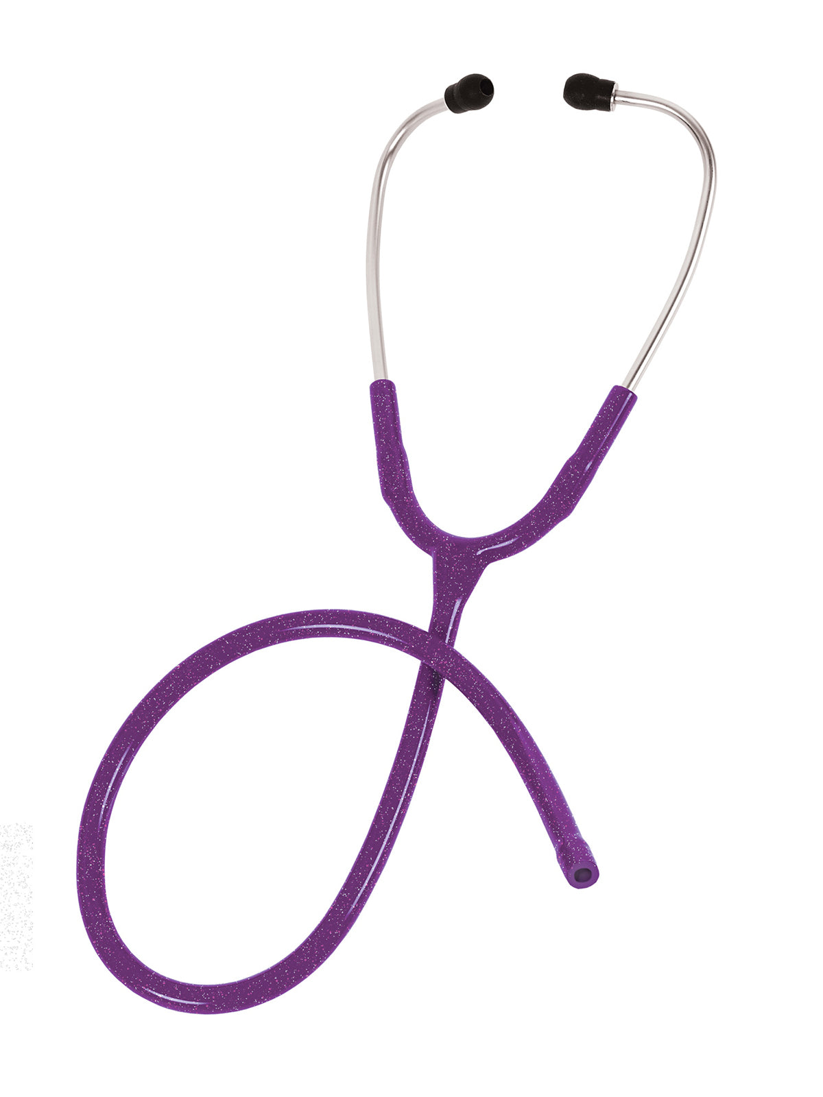 Binaural and Tube for 121 Stethoscope Series - 121BT - Purple Sparkles