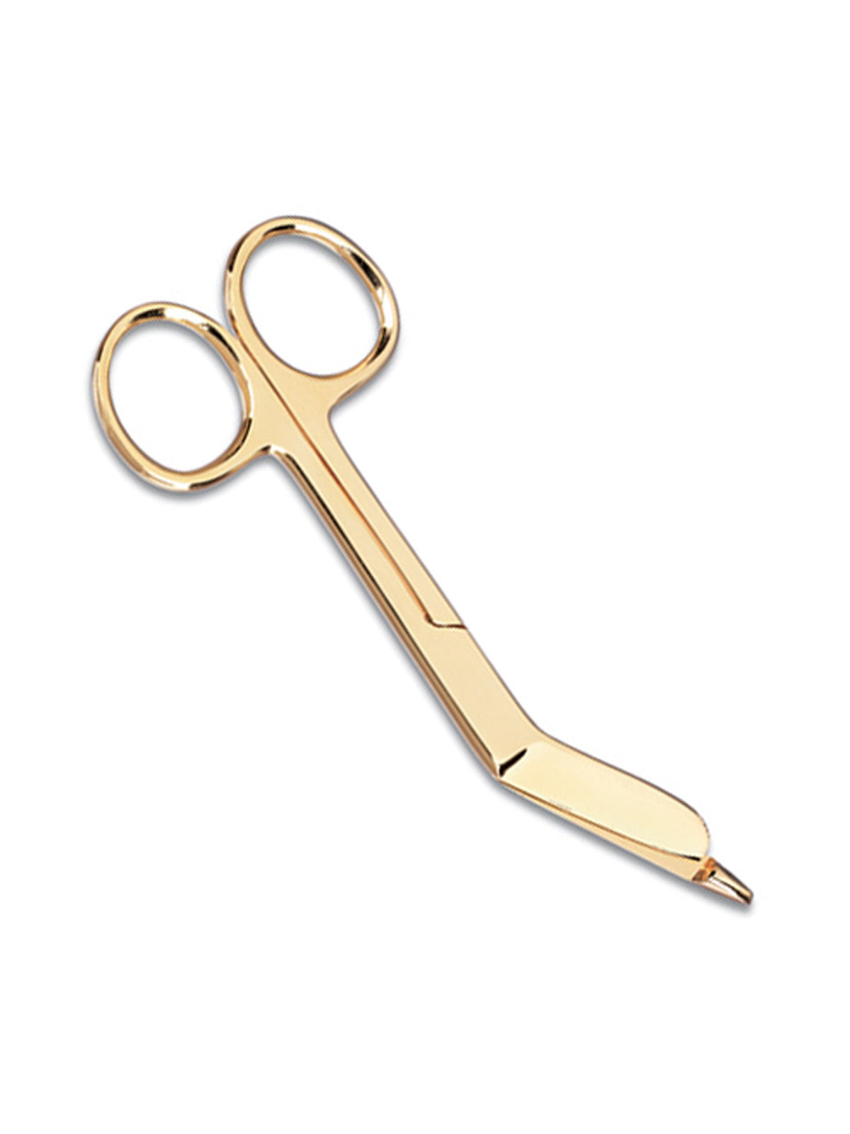 4.5" Gold Plated Bandage Scissors - 142 - Standard