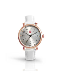 Melrose Premium Watch - 1925 - Rose Gold with White Band