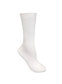 Unisex 9" Standard Compression Socks - 396 - White