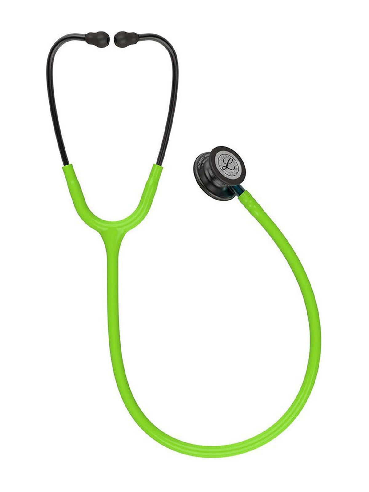 Classic III™ Stethoscope - 5875 - Lime Green Tube / Blue Stem / Smoke Headset & Chestpiece