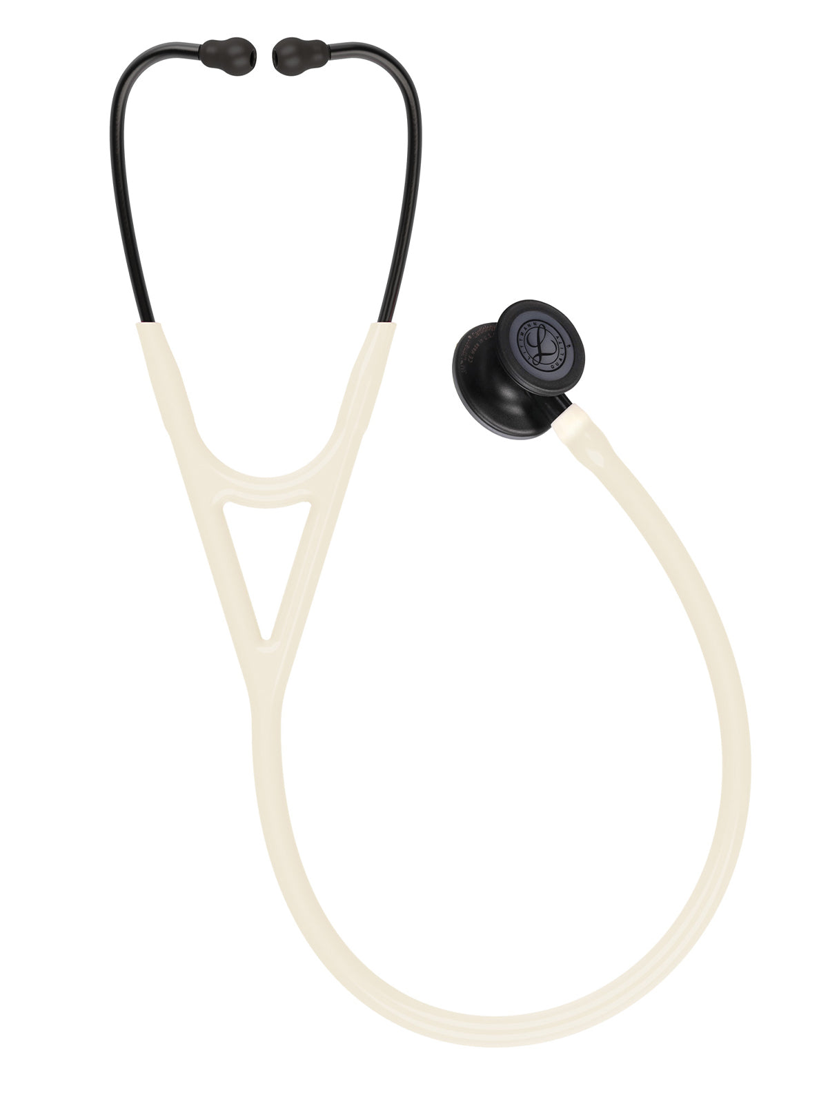 Cardiology IV™ Stethoscope - 6186C - Alabaster Tube / Black Stem