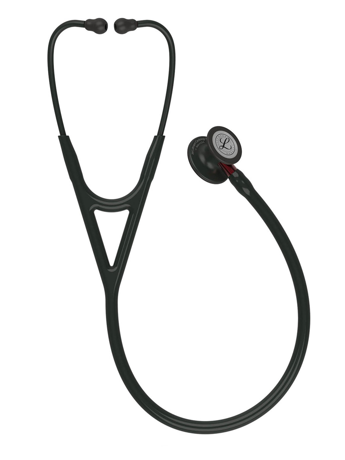 Cardiology IV™ Stethoscope - 6200 - Black Tube / Red Stem