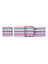 Cotton Gait Belt with Metal Buckle - 621 - Stripe Pattern A