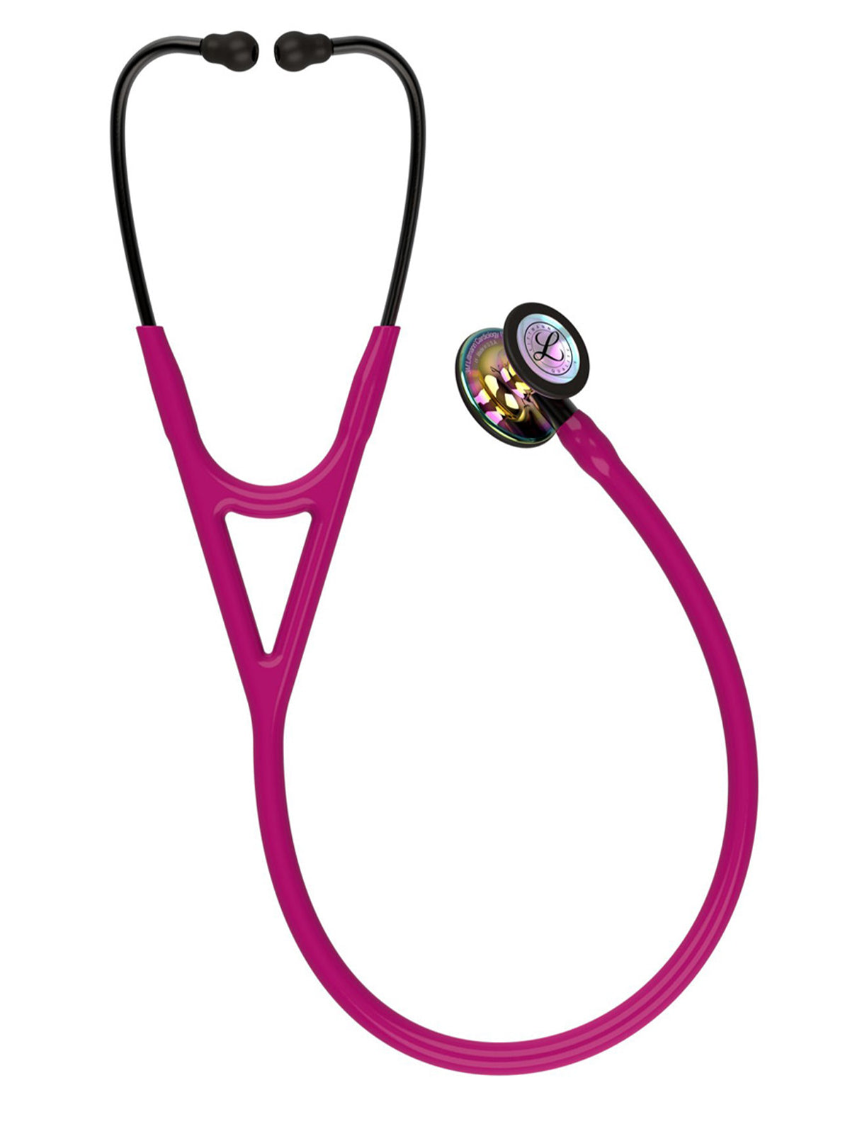 Cardiology IV™ Stethoscope - 6241 - Raspberry Tube / Smoke Stem