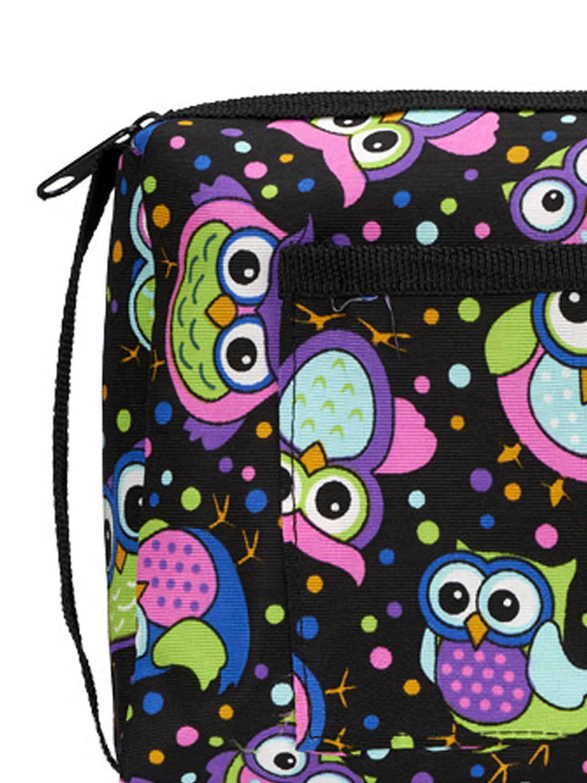 Compact Carry Case - 745 - Party Owls Black