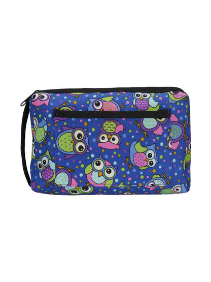 Compact Carry Case - 745 - Party Owls Royal