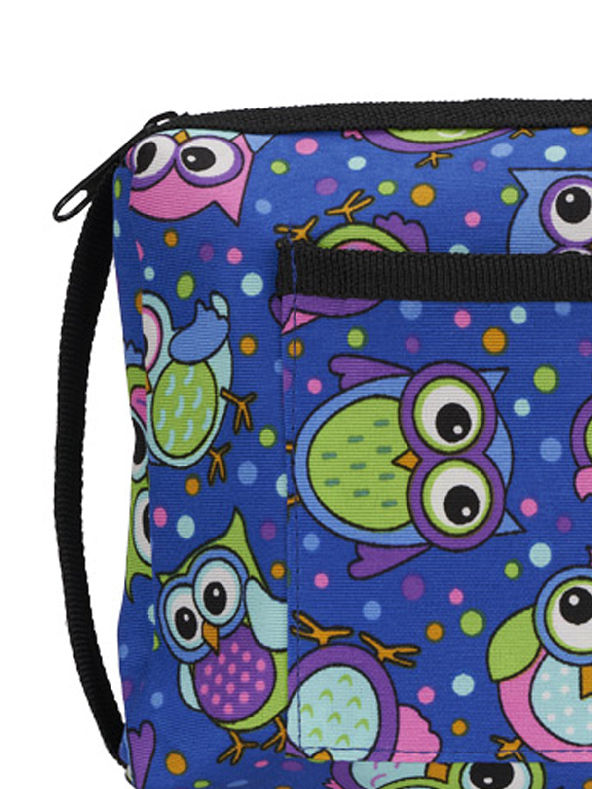 Compact Carry Case - 745 - Party Owls Royal