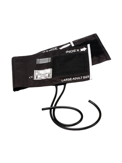 Large Adult Nylon Cuff and Bladder - 82CBOB - Black
