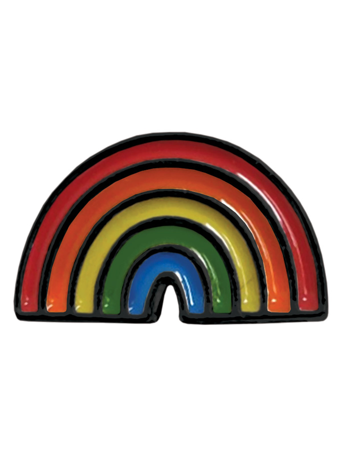 Unisex 3D Stethoscope Jewelry - 99 - Rainbow - Black