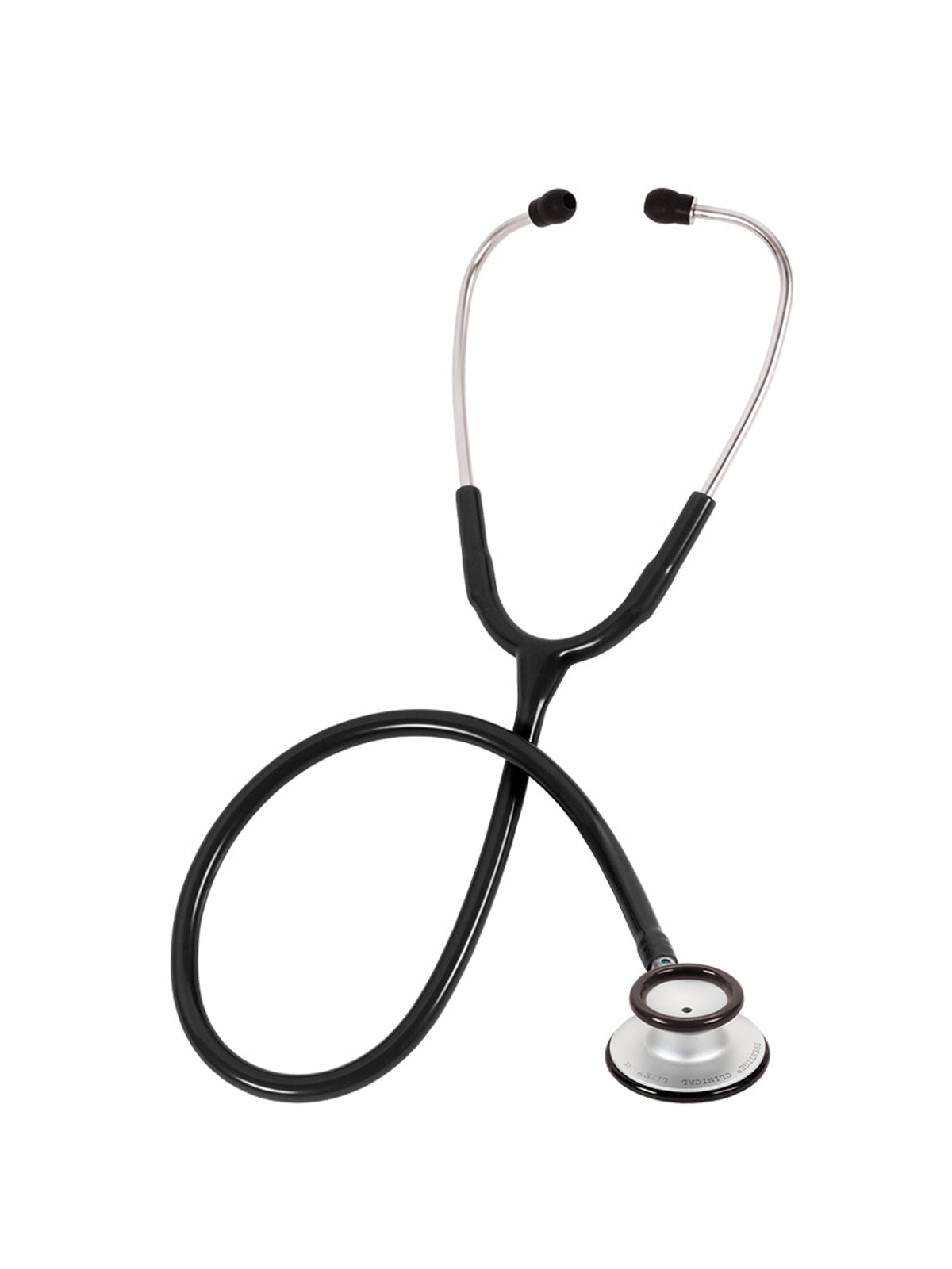 Clinical Lite® Ultra Lightweight Stethoscope (Clamshell) - S121 - Black