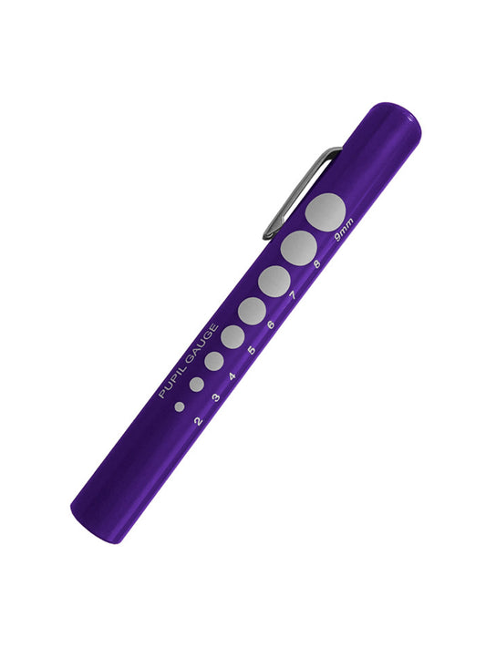 Pupil Gauge Disposable Penlight - S210 - Purple