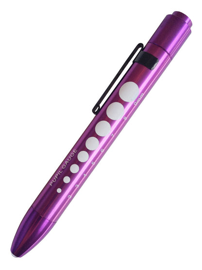 Soft LED Pupil Gauge Penlight - S214 - Purple