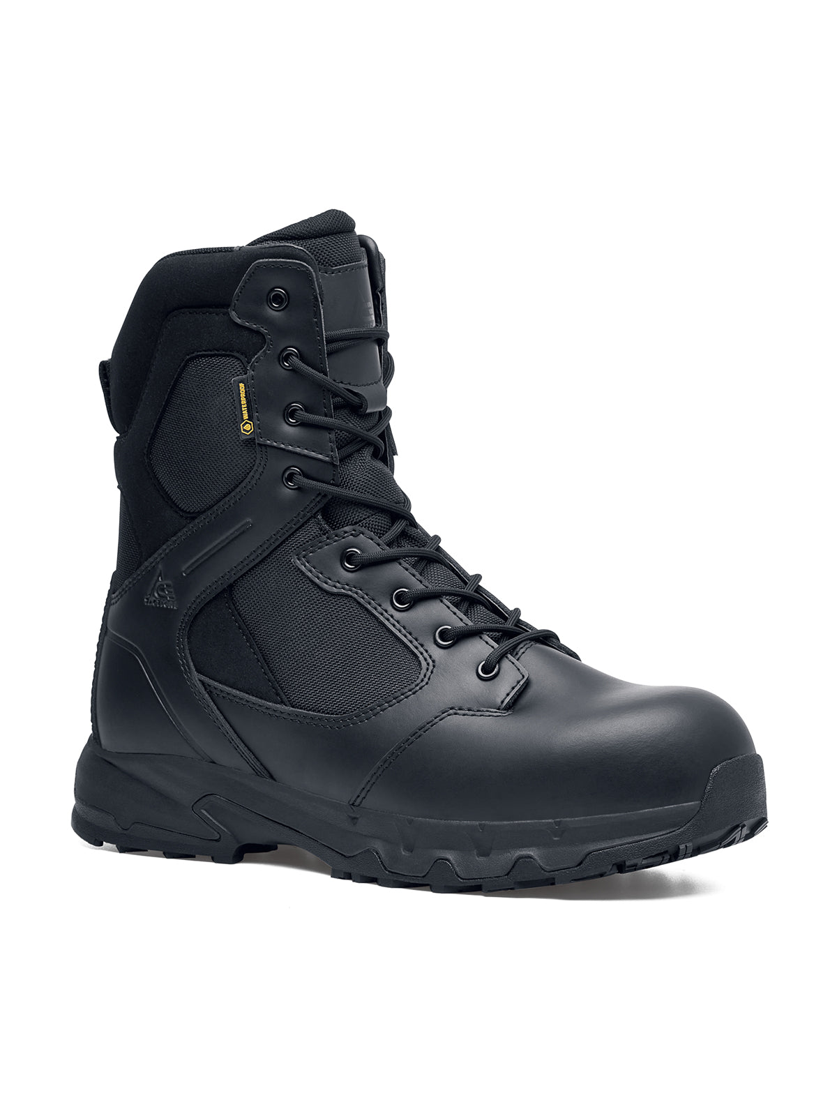 Unisex 8 Inch Nano Composite Toe Work Boot - DEFENSE8NCTU - Black