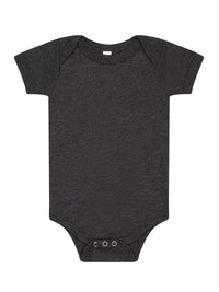 Unisex Infant Jersey Short Sleeve One Piece - BC100B - Dark Grey Heather