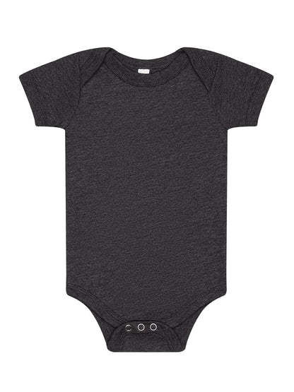 Unisex Infant Jersey Short Sleeve One Piece - BC100B - Dark Grey Heather