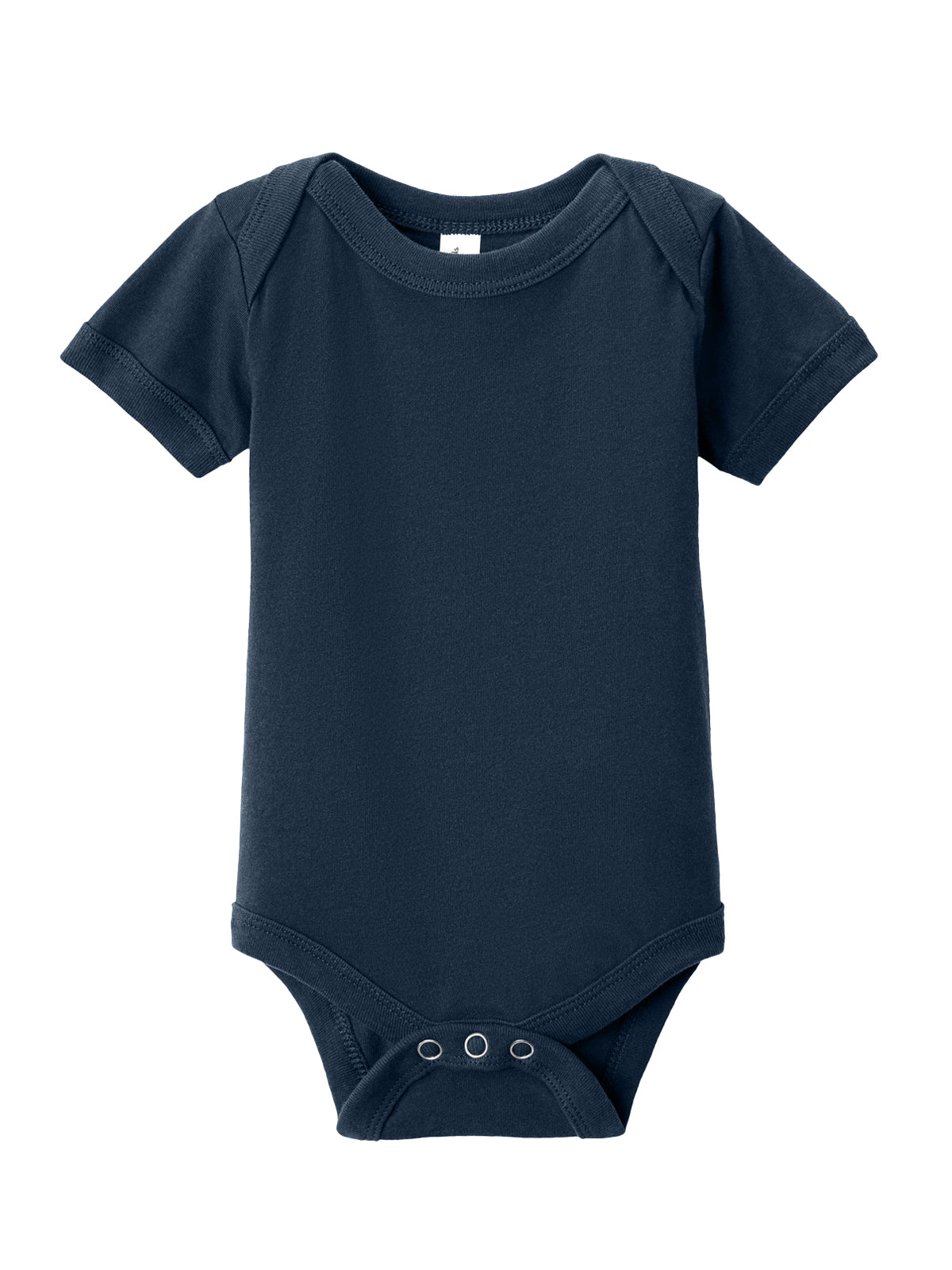 Unisex Infant Jersey Short Sleeve One Piece - BC100B - Navy