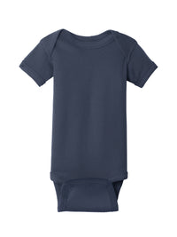 Unisex Infant Short Sleeve Baby Rib Bodysuit - RS4400 - Navy