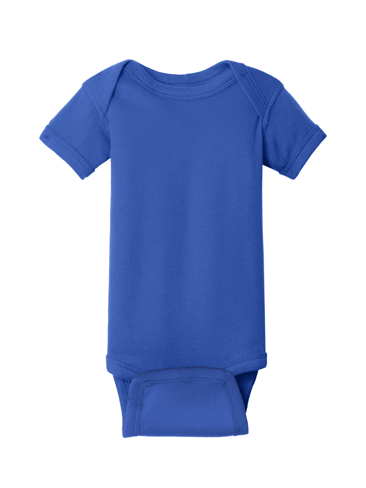 Unisex Infant Short Sleeve Baby Rib Bodysuit - RS4400 - Royal