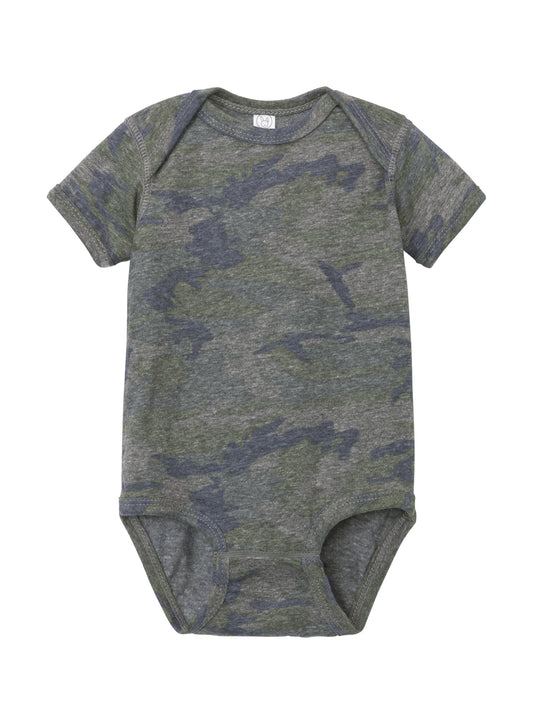 Unisex Infant Fine Jersey Bodysuit - RS4424 - Vintage Camo
