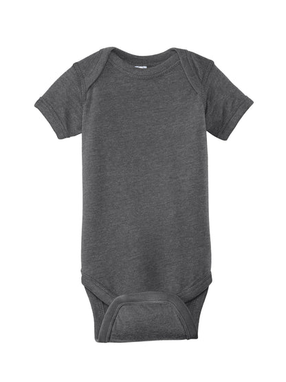Unisex Infant Fine Jersey Bodysuit - RS4424 - Vintage Smoke