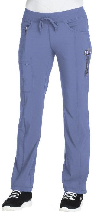 Women's 4-Pocket Low Rise Scrub Pant - 1123A - Ciel