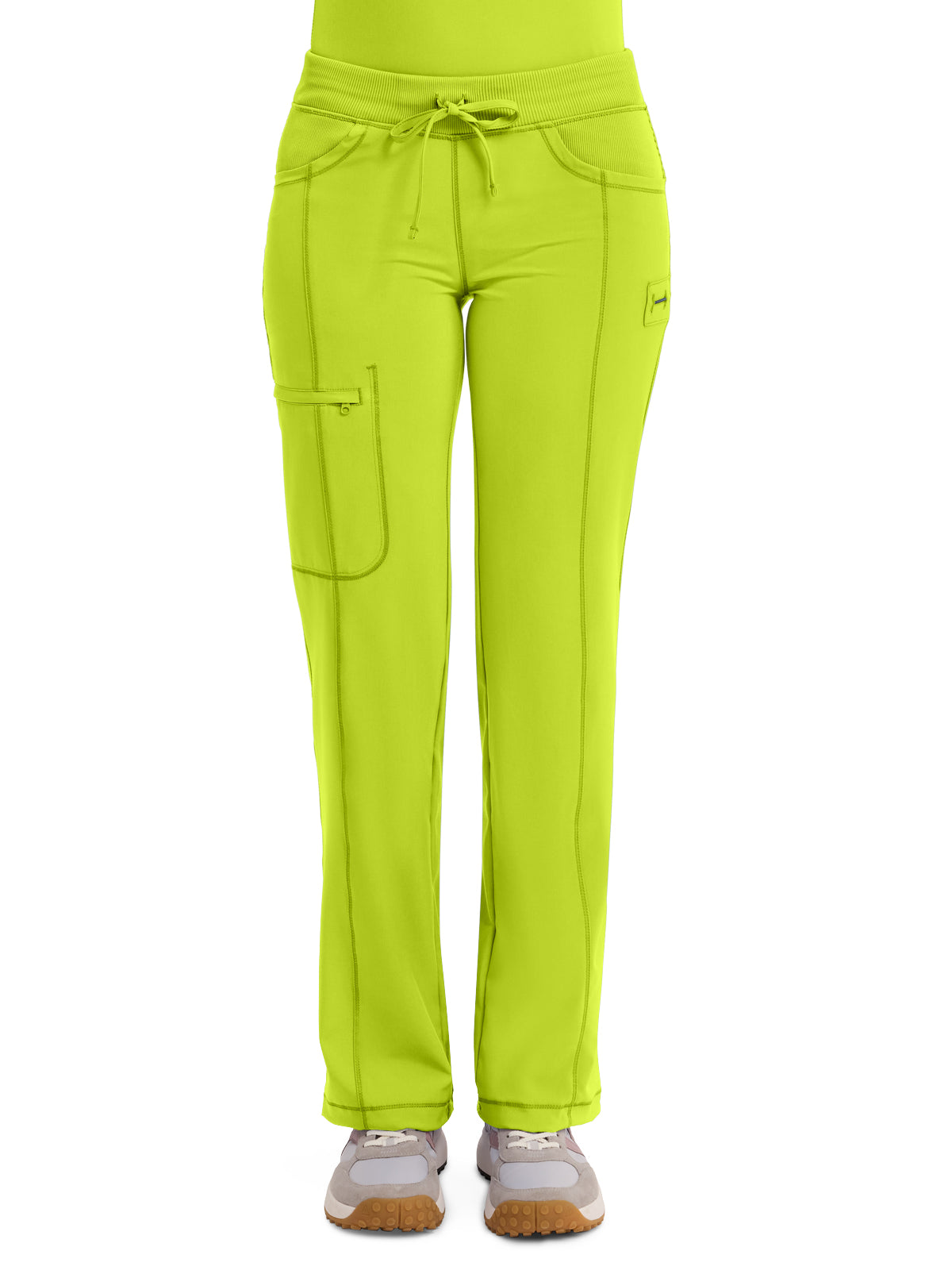 Women's 4-Pocket Low Rise Pant - 1123A - Lime Time