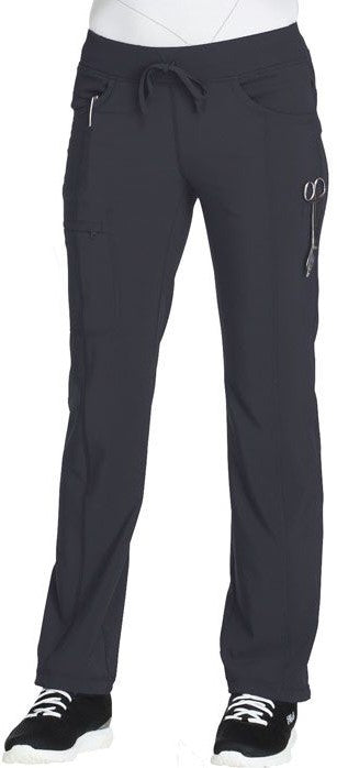 Women's 4-Pocket Low Rise Scrub Pant - 1123A - Pewter