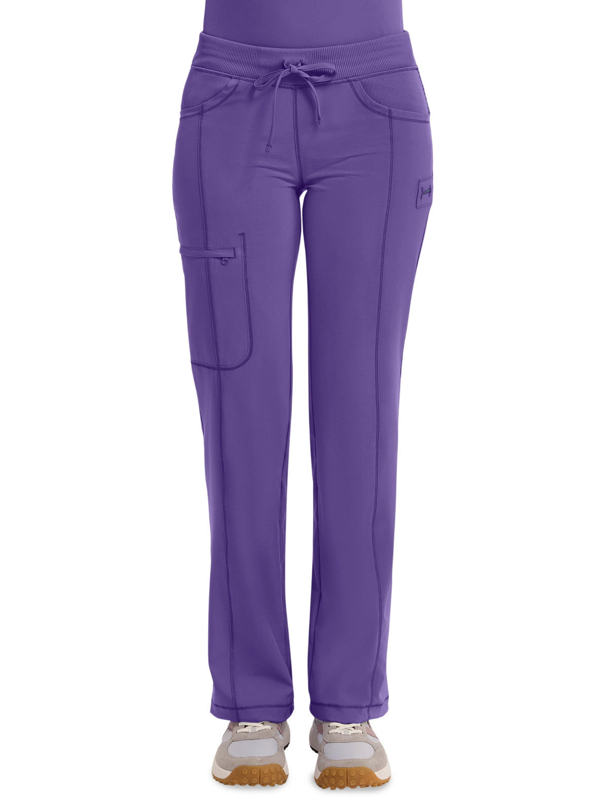 Women's 4-Pocket Low Rise Pant - 1123A - Pretty N Purple