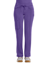 Women's 4-Pocket Low Rise Pant - 1123A - Pretty N Purple