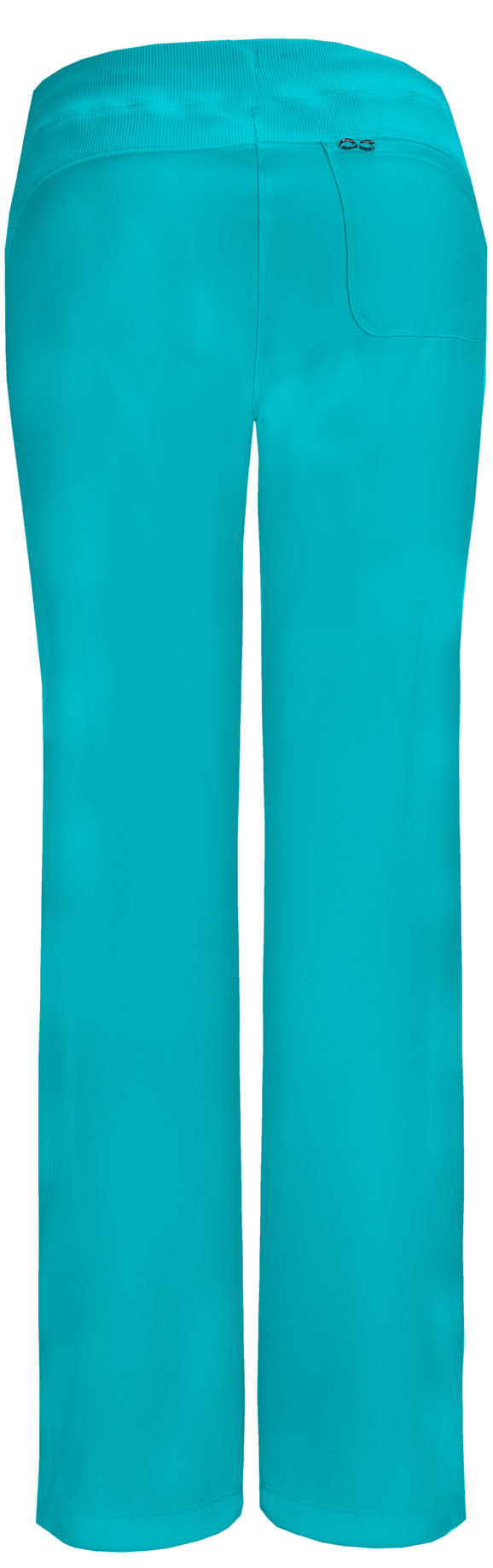 Women's 4-Pocket Low Rise Scrub Pant - 1123A - Teal Blue