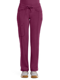 Women's 4-Pocket Low Rise Pant - 1123A - Wine