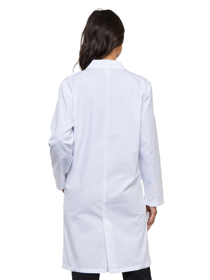 Unisex 3-Pocket 40" Lab Coat - 1346 - White