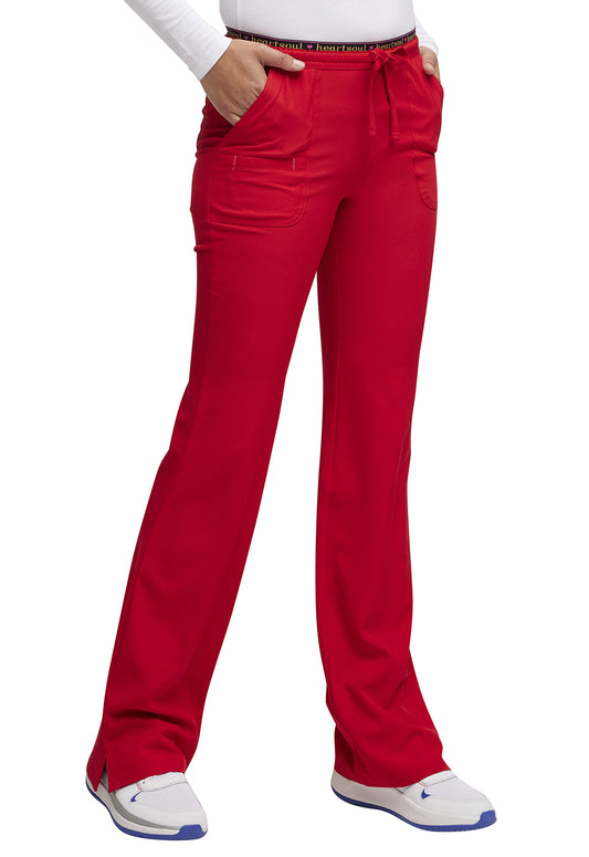 Women's Drawstring Pant - 20110 - Red