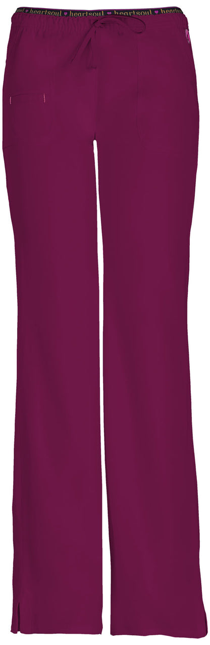 Women's Drawstring Pant - 20110 - Wine