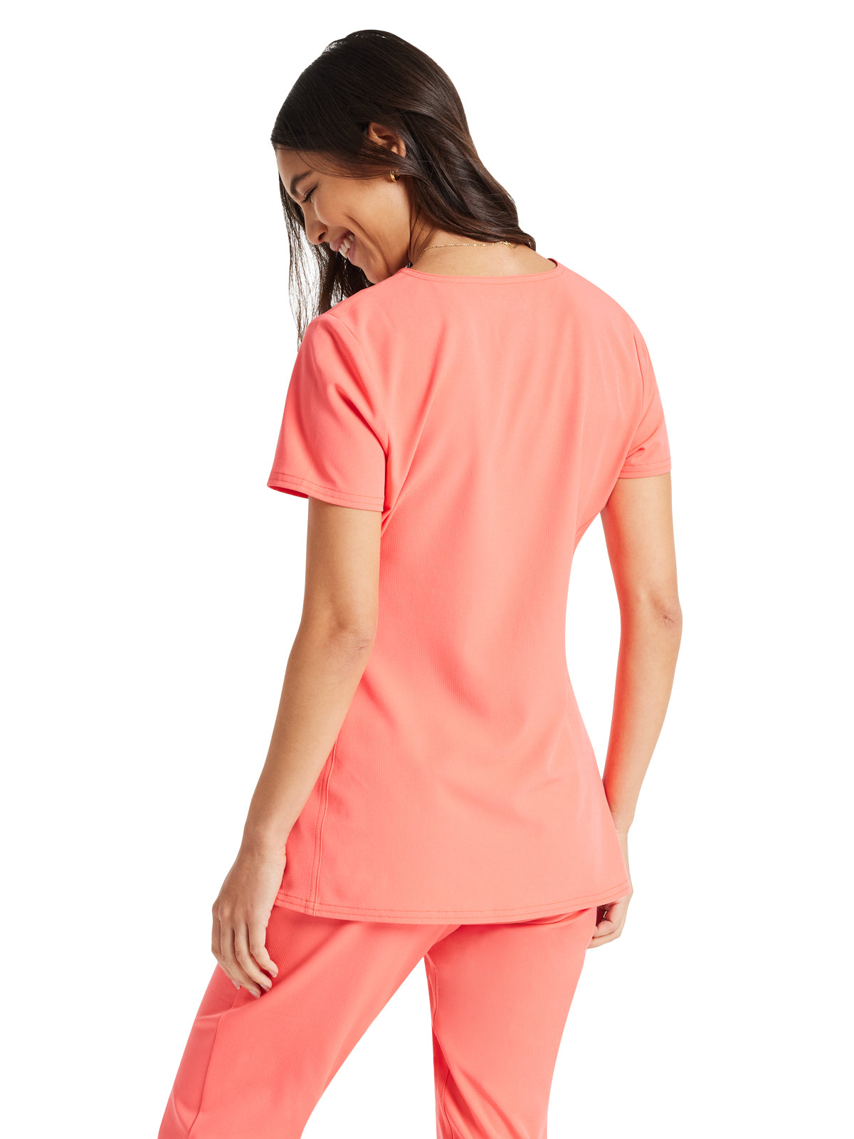 Women's Shaped V-Neck Top - 20710 - Go Guava