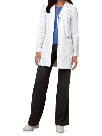 Women's Two-Pocket 32" Mid-Length Lab Coat - 2300 - White