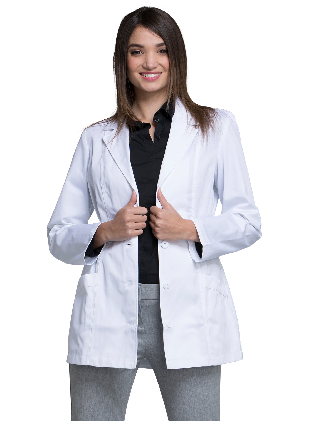 Women's Two-Pocket 30" Consultation Lab Coat - 2316 - White