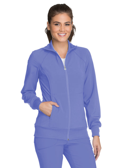 Women's 2-Pocket Contemporary Scrub Jacket - 2391A - Ciel