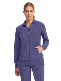 Women's 2-Pocket Contemporary Jacket - 2391A - Grape