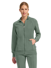 Women's 2-Pocket Contemporary Jacket - 2391A - Olive