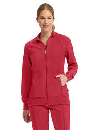 Women's 2-Pocket Contemporary Jacket - 2391A - Red