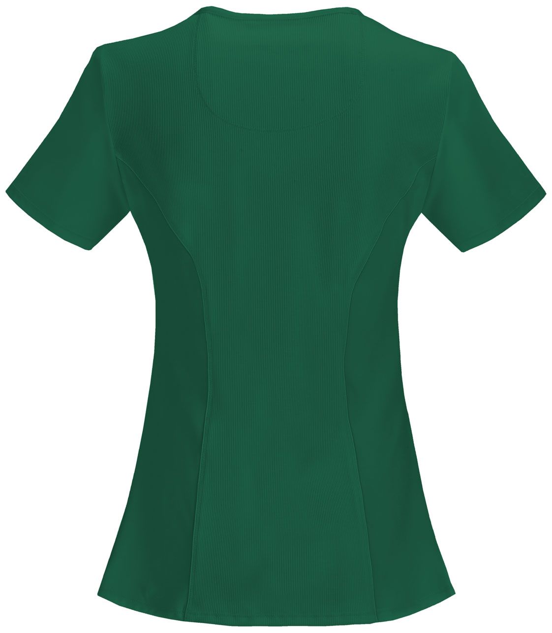 Women's 4-Pocket Mock Wrap Scrub Top - 2625A - Hunter Green