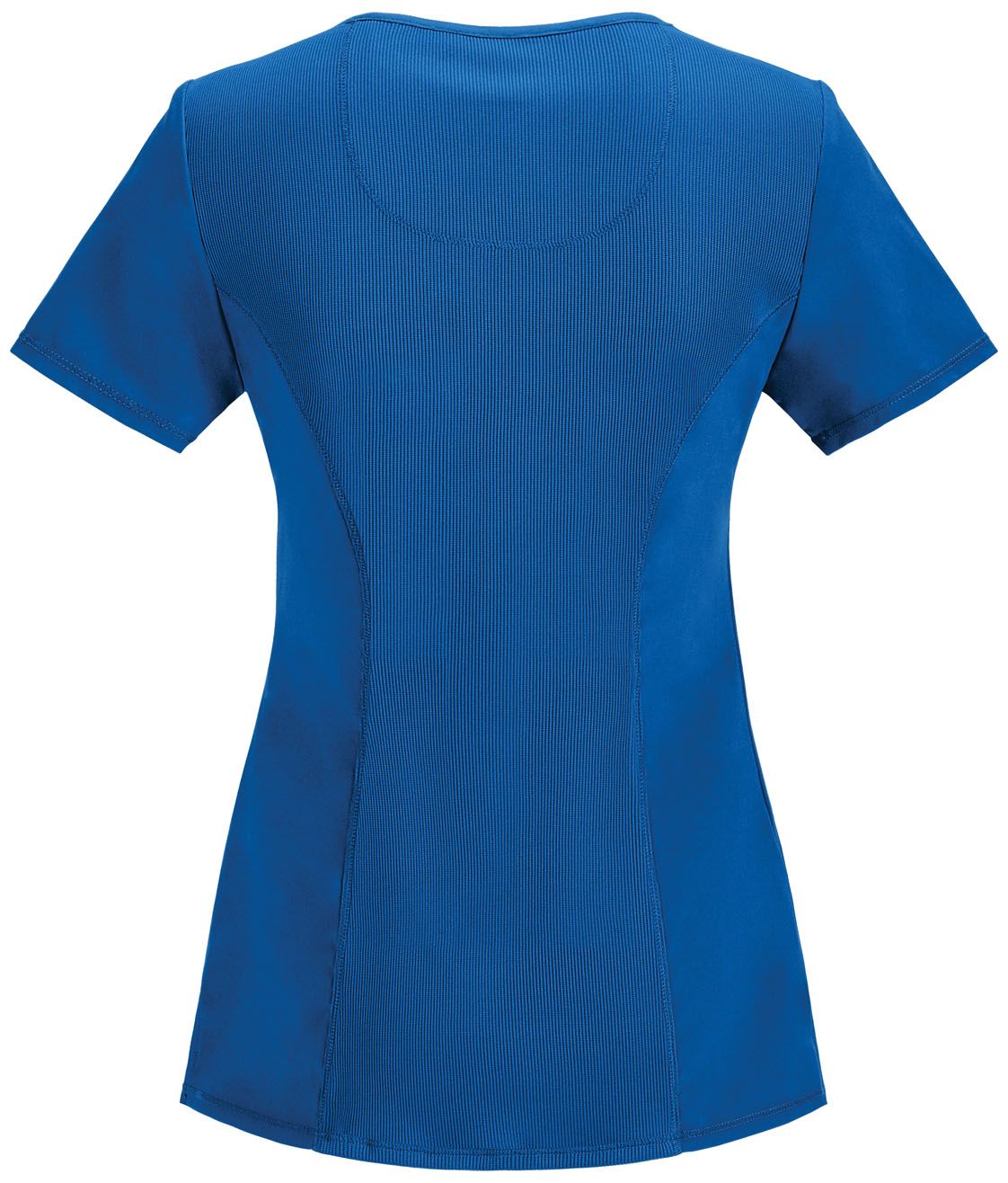 Women's 4-Pocket Mock Wrap Scrub Top - 2625A - Royal