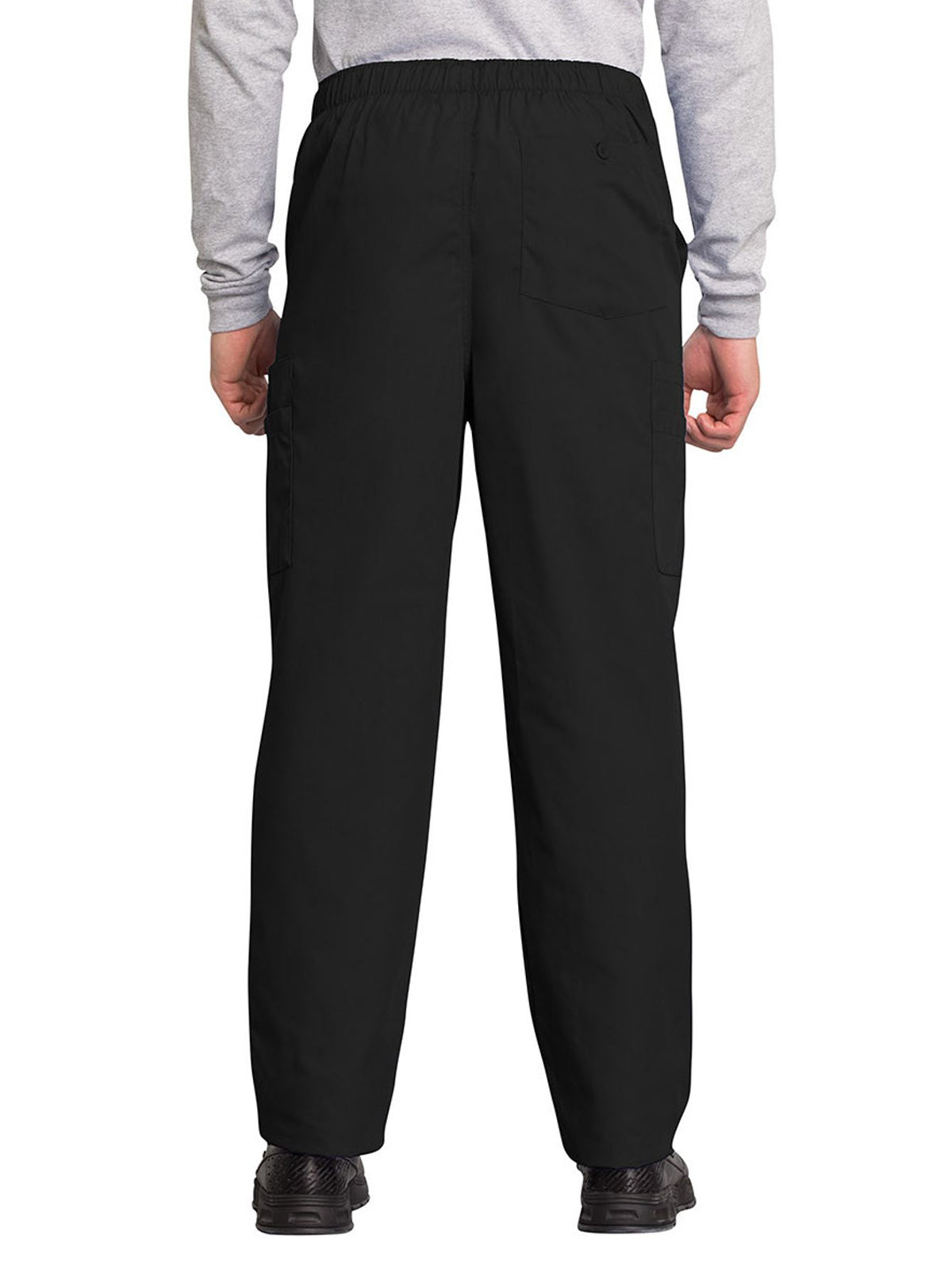 Men's 7-Pocket Cargo Scrub Pant - 4000 - Black