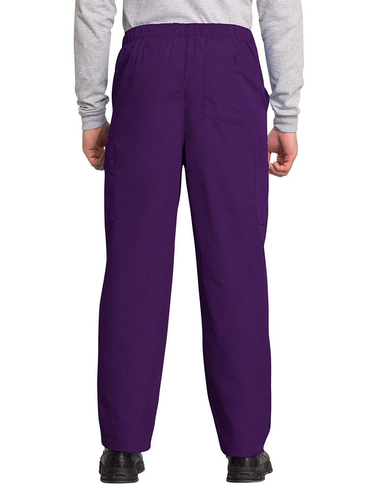 Men's 7-Pocket Cargo Scrub Pant - 4000 - Eggplant