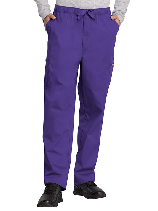 Men's 7-Pocket Cargo Scrub Pant - 4000 - Grape