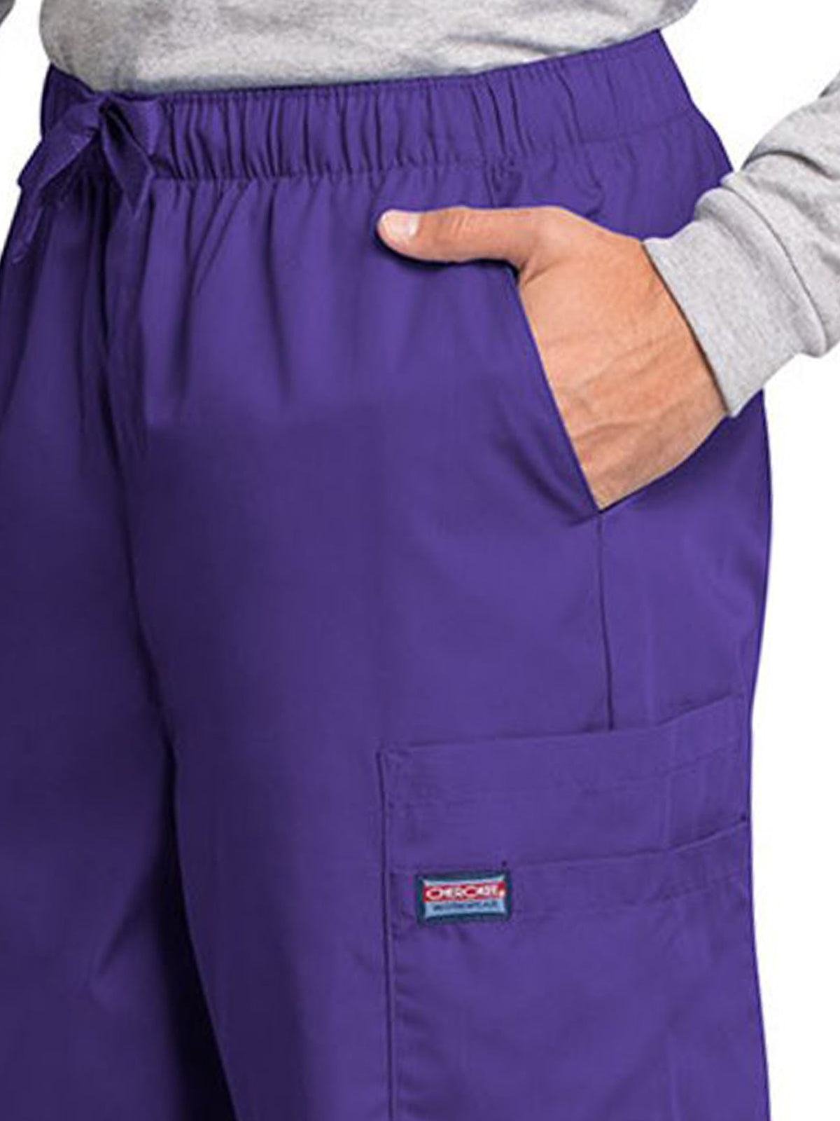 Men's 7-Pocket Cargo Scrub Pant - 4000 - Grape